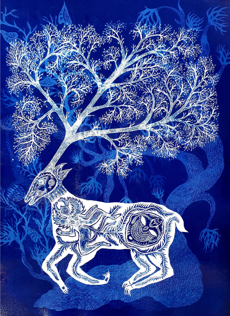 Atelier - cyanotype